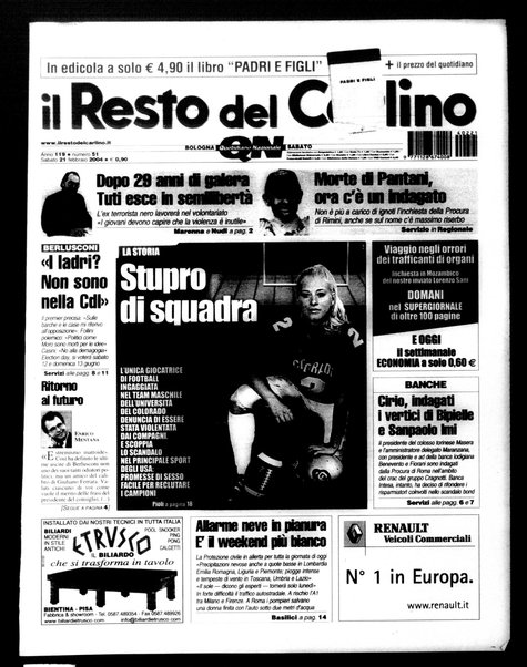 Il Resto del Carlino : giornale dell'Emilia